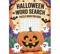 Cozy Halloween Word Search Book for Kids: With 100 Fun and Educational Large Print Easy-to-Read Puzzles