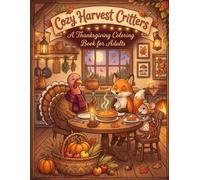 Cozy Harvest Critters: Wholesome Autumn Scenes with Adorable Animals, Pumpkin Patches, Candlelit Kitchens & Grateful Gatherings for Relaxation and Stress Relief
