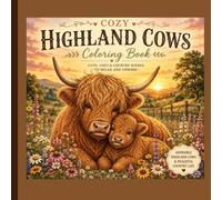 Cozy Highland Cow Coloring Book