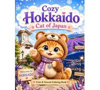 Cozy Hokkaido Cat of Japan: Cute & Kawaii Coloring Book for Adults and Teens (Cozy Cat of Japan)
