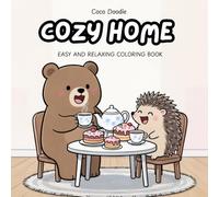 Cozy Home: A Relaxing and Comfy Coloring Book
