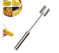 Cozy Home Corn Peeler, Corn Peeler for Corns on the Cob, Long Handle Stainless Steel Stripping Tool Planer Cutter, Serrated Corns Shucker off the Cob Remover (1Pc)