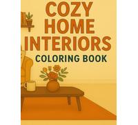 COZY HOME INTERIORS COLORING BOOK