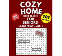 Cozy Home Word Search: Large Print Easy Puzzles for Seniors