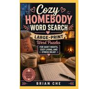 Cozy Homebody Word Search: Large-Print Word Puzzles for Quiet Nights, Cozy Living, and Stress Relief