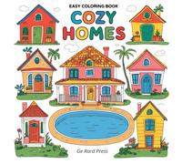 Cozy Homes: A Relaxing Coloring Book of Peaceful One-Line Houses for Adults