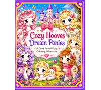 Cozy Hooves: Dream Ponies: A Cozy Kawaii Coloring Adventure (Cozy Hooves Coloring Series)