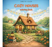 Cozy houses coloring book