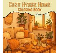 Cozy Hygge Home Coloring Book: A collection of warm kitchen moments & comforting scenes.