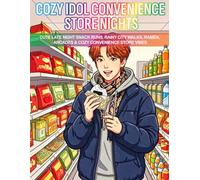 Cozy Idol Convenience Store Nights: Cute Late Night Snack Runs, Rainy City Walks, Ramen, Arcades & Cozy Convenience Store Vibes (Cozy Idol Coloring Books)