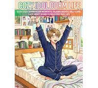 Cozy Idol Dorm Life: Cute Cozy Dorm Room Moments, Pajama Nights, Self Care, Late Night Ramen & Relaxing Idol Life (Cozy Idol Coloring Books)