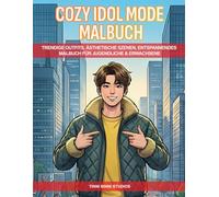 Cozy Idol Fashion Malbuch: Trendige Outfits, Ästhetische Szenen, Entspannendes Malbuch für Jugendliche & Erwachsene (Cozy Idol Malbücher)