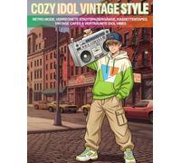 Cozy Idol Vintage Style: Retro Mode, verregnete Stadtspaziergänge, Kassettentapes, Vintage Cafés & verträumte Idol Vibes (Cozy Idol Malbücher)