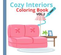 Cozy Interiors Coloring Book: Bedrooms & Dreamy Corners - Peaceful Interior Coloring Book