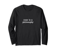 Cozy Is A Philosophy Relajado Chill out Vibes Manga Larga