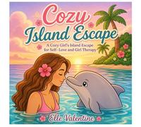 Cozy Island Escape: A Cozy Girl's Island Escape for Self- Love and Girl Therapy Coloring Book
