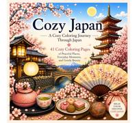 Cozy Japan: A Cozy Coloring Journey Through Japan (Cozy Japan Coloring Book Series)