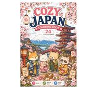 COZY JAPAN Coloring Book: 24 Cozy Coloring Scenes Inspired by Japan