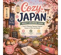 Cozy Japan Coloring Book: Cute and Relaxing Japanese Inspired Scenes to Color and Unwind