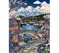 Cozy Japan Coloring Book: Relaxing Japanese Scenes, Cats, Cafés, Hot Springs & Sweet Treats