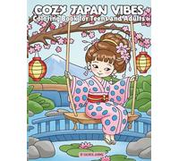 Cozy Japan Vibes: Easy, Relaxing Coloring Pages Inspired by Japan’s Charm for Teens and Adults