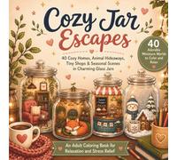 Cozy Jar Escapes: 40 Cozy Homes, Animal Hideaways, Tiny Shops & Seasonal Scenes in Charming Glass Jars