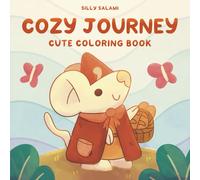 Cozy Journey: Cute Coloring Book for Teen and Adults, Simple Designs for Relaxation