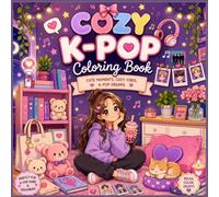 Cozy K-Pop Coloring Book: Cute & Cozy Music-Inspired Coloring Pages for Teens, Adults & Kawaii Lovers | Bold and Easy Relaxing Designs: 30 Adorable ... Plushies, Music Vibes, and Everyday Kaw