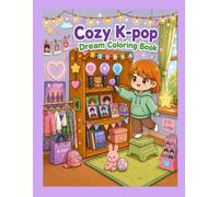 cozy k-pop dream coloring book
