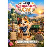 Cozy Kamakura Cat of Japan: Cute & Kawaii Coloring Book (Cozy Cat of Japan)