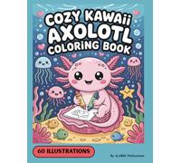Cozy Kawaii Axolotl Coloring Book For Adults And Kids: Cute Axolotl Stuff For Girls And Boys Best Axolotl Book For Kids, Axolotl Adventures Pages For Relaxation And Stress Relief Axolotyl
