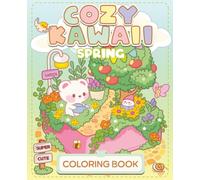 Cozy Kawaii Coloring Book: Spring Surprise | Super Cute Coloring Pages for Adults & Teens (Cozy Kawaii Cute Coloring Books)