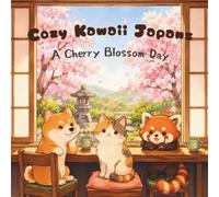 Cozy Kawaii Japan: Cherry Blossom Days: A Bold & Easy Coloring Book Featuring Relaxing Japanese Spring Scenes for Stress Relief and Mindfulness