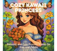 Cozy Kawaii Princess : Relaxing and Cute Princess Scenes for Kids and Adults