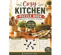 Cozy Kitchen Puzzle Book: Word Search, Crosswords, and Sudoku