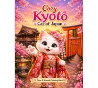 Cozy Kyoto Cat of Japan: Cute & Relaxing Japanese Coloring Book (Cozy Cat of Japan Series)