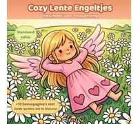 Cozy Lente Engeltjes: Kleurboek voor Ontspanning: 50 schattige engel illustraties voor rust, mindfulness en creativiteit (Cozy Engeltjes Kleurboek Serie)