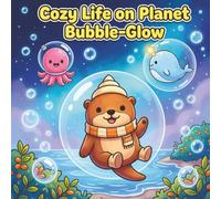Cozy Life on Planet Bubble-Glow: Cute Kawaii Water Animals, Shell Cottages, and Floating Bubble-Gardens Coloring Book for Kids and Adults (Cozy Planets Coloring Book)