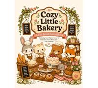 Cozy Little Bakery Coloring Book: Adorable Woodland Animals, Sweet Bakery Scenes, and Relaxing Coloring Fun for Kids, Teens, and Adults (The Cozy Little Collection)