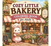 Cozy Little Bakery Coloring Book for Adults: Cute Bakery Scenes, Adorable Animals, Sweet Treats and Cozy Everyday Moments to Color