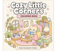 Cozy Little Corners Coloring Book: Cute & Comfy Animal Scenes for Relaxation and Stress Relief | Simple and Cozy Designs for Adults, Teens & Beginners (Cozy Places Series)