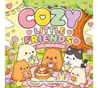 Cozy Little Friends Coloring Book:: Cute and Easy Animal Designs for Relaxation