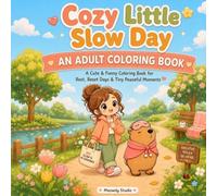 Cozy Little Slow Day: An Adult Coloring Book of Cozy Moments, Tiny Victories & Funny Slow-Life Humor