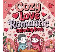 Cozy Love Romantic Coloring Book: Stress-Relieving Romantic Coloring Book for Adults & Teens | Hygge-Inspired Love Scenes, Bold & Easy Florals | ... Joy (The Cozy Charm Bold Easy Coloring Book)