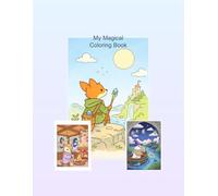 Cozy Magic: A Whimsical Fantasy Coloring Book for Adults: Relaxing Pages of Magical Creatures, Castles, and Spells.