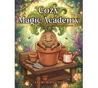 Cozy Magic Academy: Bold and Easy Coloring Book