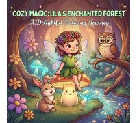 Cozy Magic: Lila’s Enchanted Forest: Coloring Book for Adults and Kids
