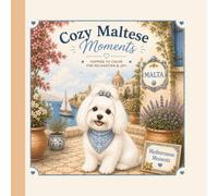 Cozy Maltese Moments: A Cute Coloring Book For Relaxation & Joy