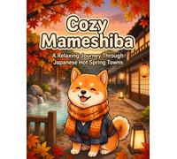 Cozy Mameshiba in Japanese Hot Spring Towns Coloring Book: 50 Relaxing Scenes of Cute Mameshiba Dogs Exploring Traditional Onsen Streets | Bold & Easy ... Coloring Book for Adults, Teens, and Kids