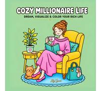 Cozy Millionaire Life: Dream, Visualize & Color Your Rich Life: A Cozy Adult Coloring Book of Quiet Luxury, Dream Homes, Self-Care, Travel & Abundance